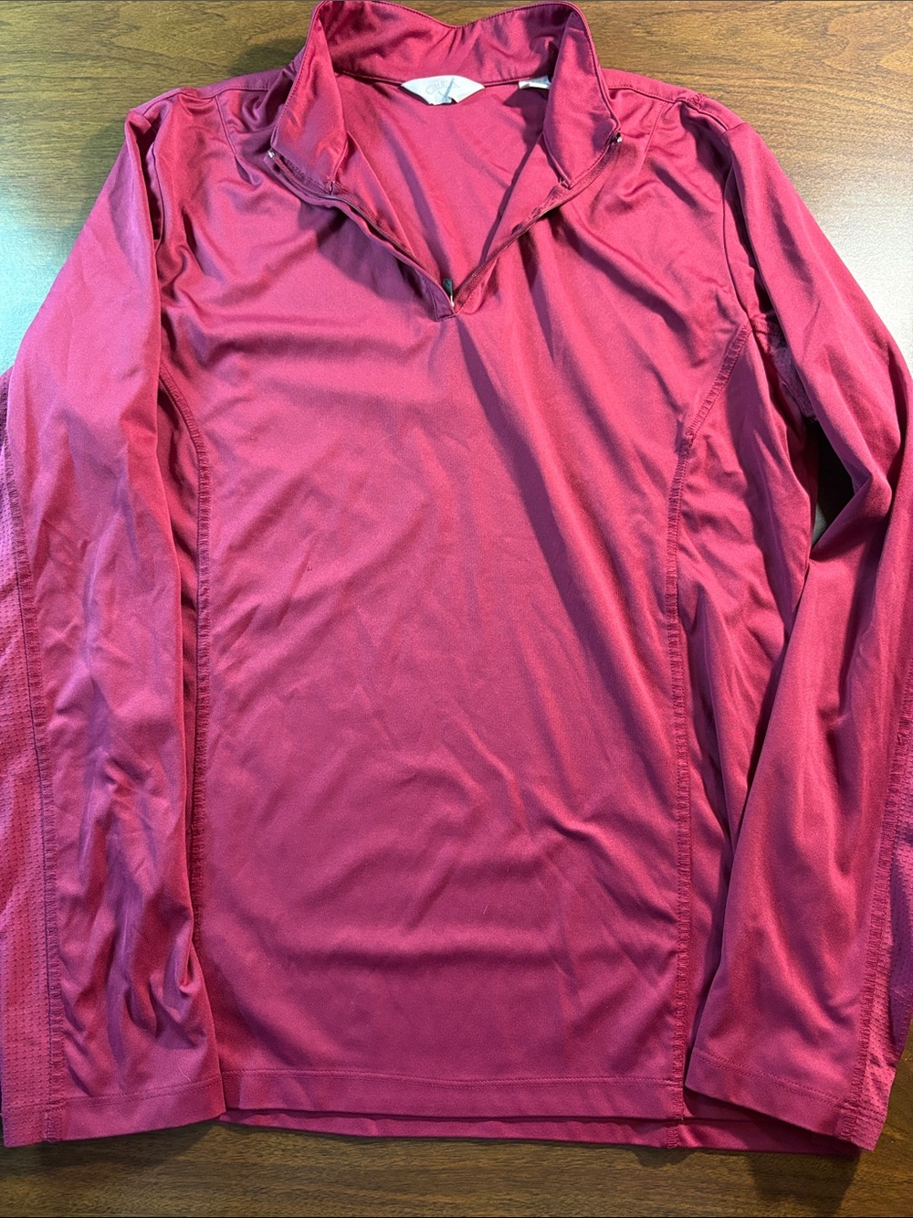 Callaway Women's Quarter-Zip Pullover Jacket - Burgundy